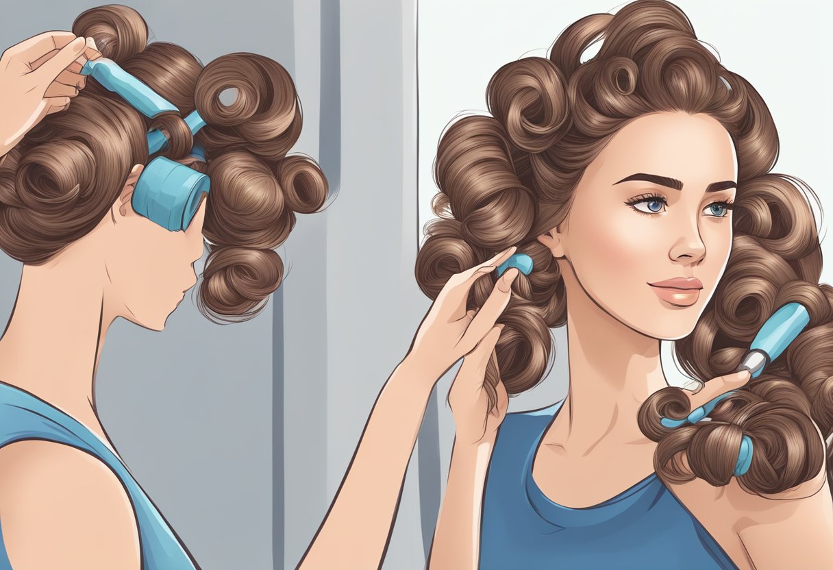 تجعيد الشعر بلا حرارة (1)